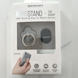 Ringstand Car Phone Holder Car Mount